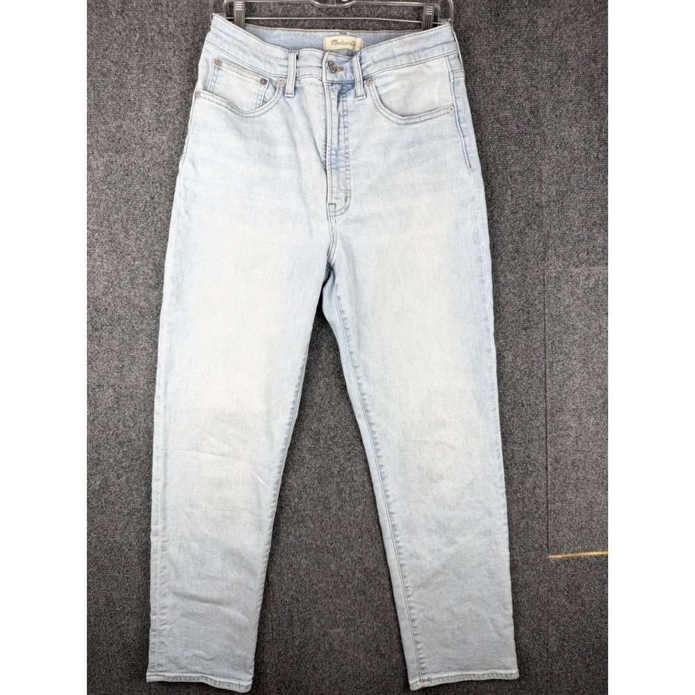 Madewell The Perfect Vintage Jean High Rise Light Wash Denim Womens Size 29